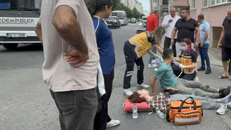Tekirdağ'da ATV ile motosiklet çarpıştı : 2 kişi yaralandı