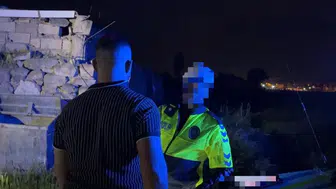Kayseri'de yangını merak eden alkollü sürücü yakayı ele verdi : 65 bin TL ceza