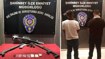 Gaziantep’te yasa dışı silahlanma operasyonu : Çok sayıda silaha el kondu