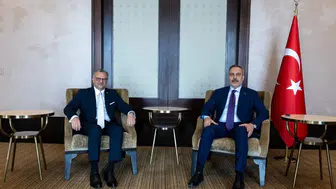 Bakan Fidan, Trump’ın Arap ve Afrika İşlerinden Sorumlu Kıdemli Danışmanı Boulos ile bir araya geldi