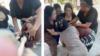Antalya 5 kadının saldırısına uğrayan kadın çocuğunun yanında darp edildi