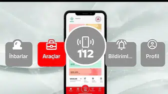 HAYAT 112 Acil uygulamasına bir ayda 7 binin üzerinde acil vaka bildirildi