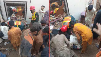Pakistan'da dershanenin çatısı çöktü : 14 çocuk öldü, 19 yaralı