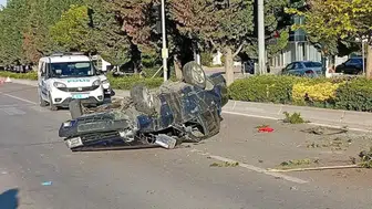 Ankara Beypazarı'nda otomobil takla attı : Sürücü öldü