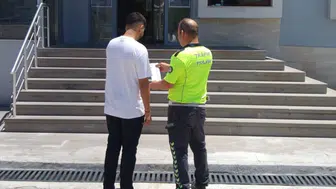 Mersin'de trafiği tehlikeye atan sürücüye 21 bin lira ceza yazıldı