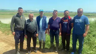 Bursa Yenişehir'de sağanak ve dolu afeti : Tarım arazileri sular altında