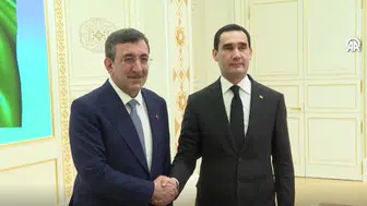 Cumhurbaşkanı Yardımcısı Yılmaz, Türkmenistan'da