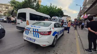 Aydın'da iki grup arasında kavga : Polis memuru yaralandı