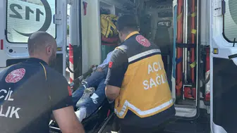 Tekirdağ'da feci kaza : Motosiklet sürücüsü yaralandı