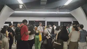 M7 Mahmutbey Metro Hattı'nda arıza : İstasyonlarda yolcu yoğunluğu oluştu