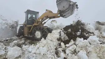 Rize'de yayla yollarında kar temizleme çalışmaları