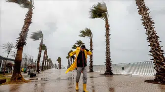 Bir yanda güneş, diğer yanda sağanak ve rüzgar alarmı