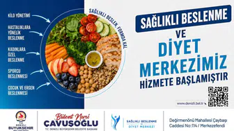 Denizli Büyükşehir Belediyesi'nden ücretsiz beslenme danışmanlığı desteği