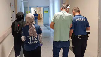 Adıyaman'da yayanın kafasına inşaattan malzeme düştü : 1 yaralı