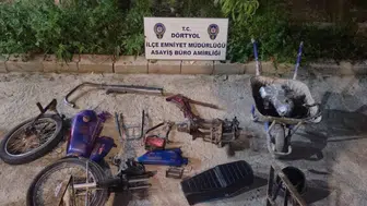 Hatay Dörtyol'da hırsızlık olayları : 3 şüpheliden 2'si tutuklandı