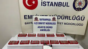 İstanbul Bayrampaşa’da 20 kilo kokain ele geçirildi