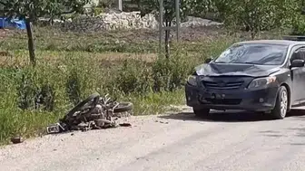 Hatay Yayladağı'nda motosiklet kazası : 1'i ağır 2 yaralı