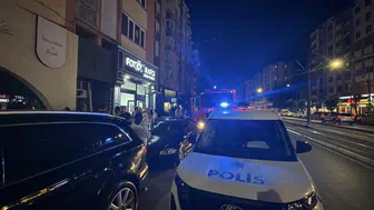 Eskişehir'de apartmanda yangın paniği : Bina tahliye edildi