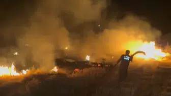 Adıyaman'da çıkan anız yangını söndürüldü
