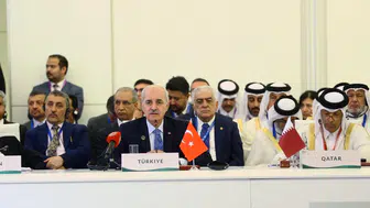 TBMM Başkanı Kurtulmuş Azerbaycan'da yeni dünya düzenini ve İslam ülkelerinin stratejilerini anlattı