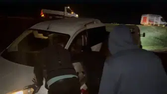 Kars'ta kaza : Sarıkamış'ta iki araç çarpıştı