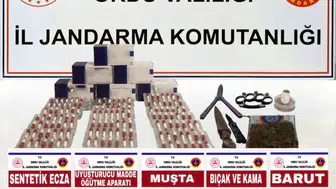 Jandarmadan iki ilde uyuşturucu operasyonu : 7 tutuklama