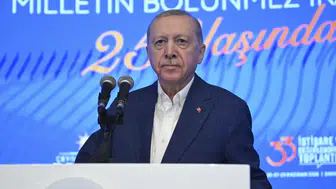 Cumhurbaşkanı Erdoğan konuşuyor