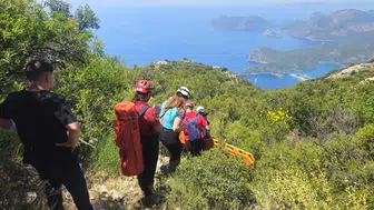 Fethiye Babadağ'da yamaç paraşütü kazası : 2 yaralı tedavi altında