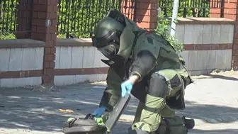 Aydın'da fünye ile patlatılan şüpheli çantadan bilgisayar çıktı