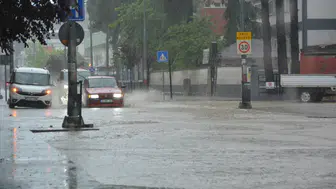 Ordu'da sağanak yağış etkili oldu