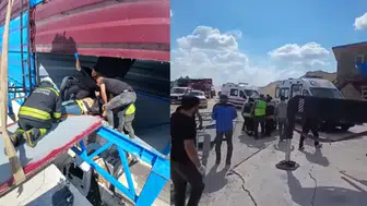 Eskişehir'de maden ocağında taş kırma kuyusuna düşen 2 işçi yaralandı