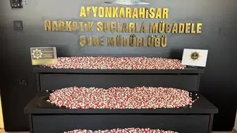 Afyonkarahisar'da kargo ile uyuşturucu sevkiyatına polis engeli