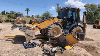Şırnak'ta korkunç kaza : İş makinesinin altında kalan işçi öldü