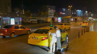 Şişli'de taksi şoförüne yolcu saldırısı