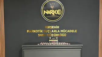 Kırşehir'de uyuşturucu operasyonunda 3 kişi tutuklandı