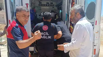 Adıyaman'da iş kazası : İnşaattan düşen işçi yaralandı