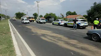 Aydın'da otomobil ile motosiklet çarpıştı : 1 ölü