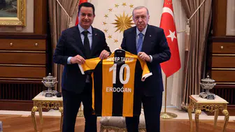 Acun Ilıcalı'dan Cumhurbaşkanı Erdoğan'a ziyaret