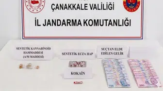 Çanakkale'de uyuşturucu operasyonunda 3 şüpheli tutuklandı