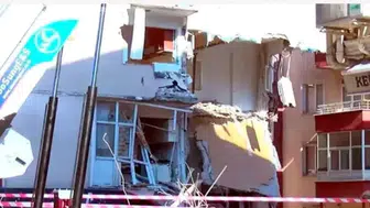 İstanbul Güngören’de kentsel dönüşüm yıkımı sırasında bina aniden çöktü