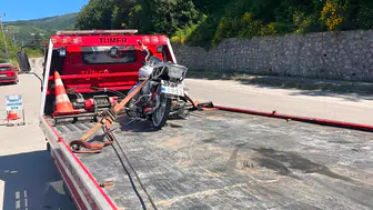 Kastamonu İnebolu'da ehliyetsiz motosiklet sürücüsüne rekor ceza