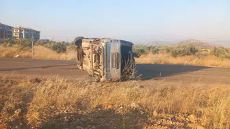 Gaziantep İslahiye'de iki araç çarpıştı : 2'si ağır 6 yaralı