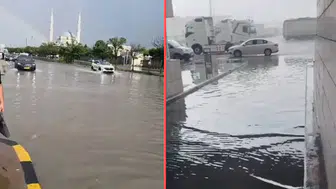 Edirne'de sağanak yağış ve dolu hayatı olumsuz etkiledi