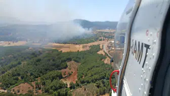Muğla Seydikemer'de orman yangını çıktı