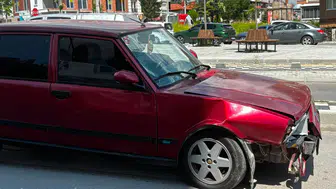 Kütahya Tavşanlı'da kaza : Anne ve oğlu yaralandı