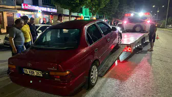 Çorum'da 3 araçlı zincirleme kazada 2 kişi yaralandı