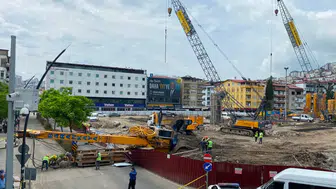 Ordu'da iş makinesi devrildi, operatör yaralandı