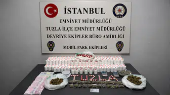 Tuzla'da uyuşturucu operasyonu : 14 bin 900 hap ele geçirildi