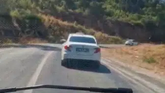 Marmaris'te ormana sigara izmariti atan sürücü yakalandı