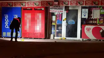 Kayseri'de markete molotoflu saldırı girişimi : Şüpheliler aranıyor